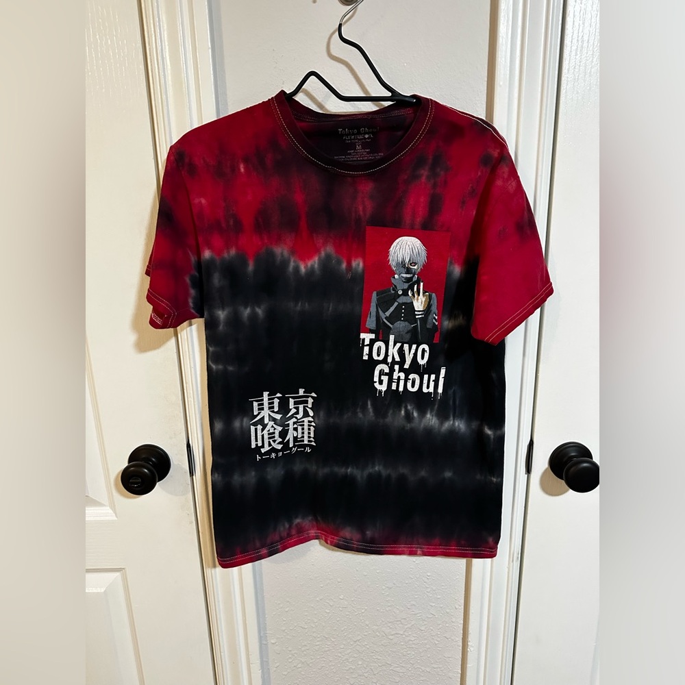 Tokyo Ghoul Ken Kaneki Tie Dye Anime T Shirt Medium Funimation
